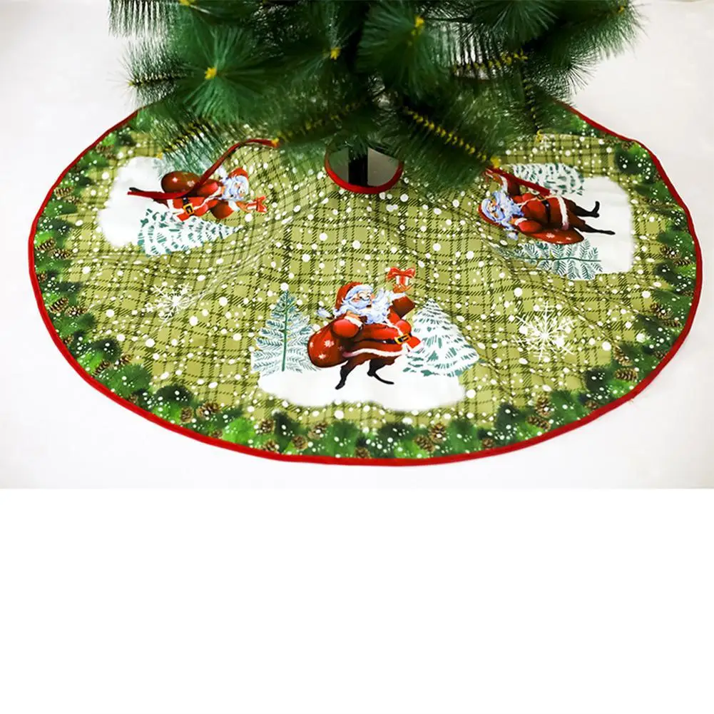 90 см мультфильм Рождественская елка юбка для дома Новогоднее украшение