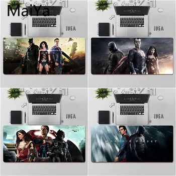 

Maiya Top Quality Batman Vs Superman Rubber Mouse Durable Desktop Mousepad Free Shipping Large Mouse Pad Keyboards Mat