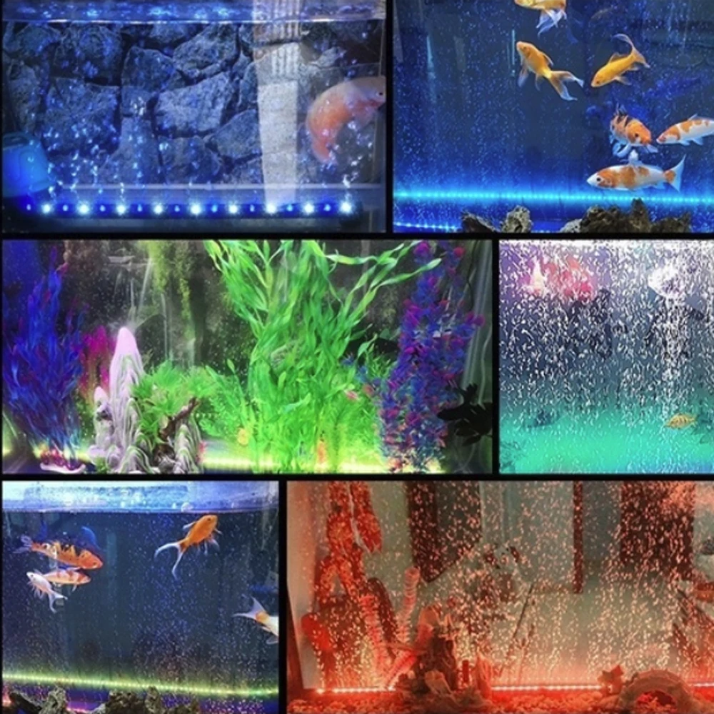 Водная трава Fishbowl подводный светильник светодиодный светильник для аквариума водонепроницаемый цветной погружной RGB меняющий цвет
