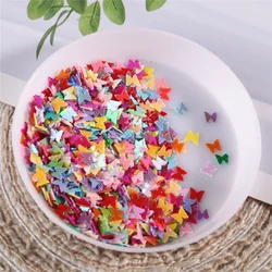 Vibrant Butterfly Nail Sequins - 12 Color Set for DIY Nail Art Decoration (10g) (AB Mixed)