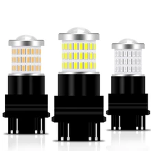 1 шт., супер яркие светодиодные лампы 1156 1157 Bay15d 3156 3157 7440 7443, поворотные стоп-сигналы, задние светодиодные фонари для парковки