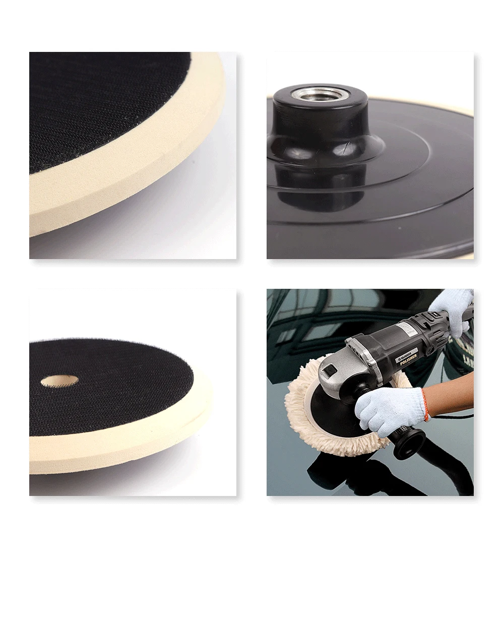 Polishing Wheel Sanding Pad Backing Plate 6 Inch for Black and Decker Car  Polisher Sander Machine Car Polishing Pad Buffing - AliExpress