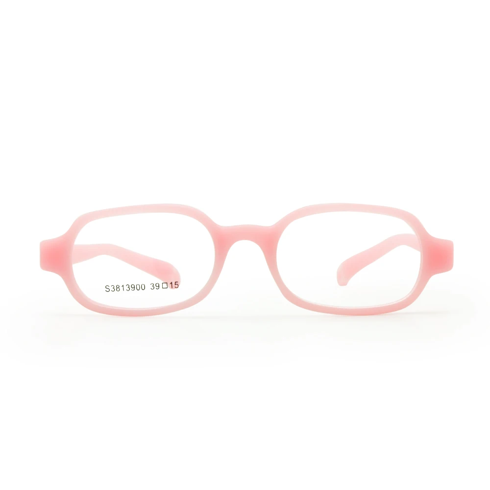 Девочки и мальчики оптических стекол с ремешком не винт Один кусок детей очки