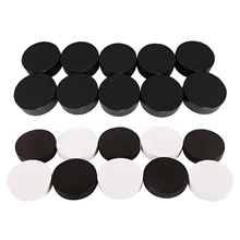 

10pcs Fast Sling Puck Game Pieces Wooden Board Table Hockey Game Piece Chessman