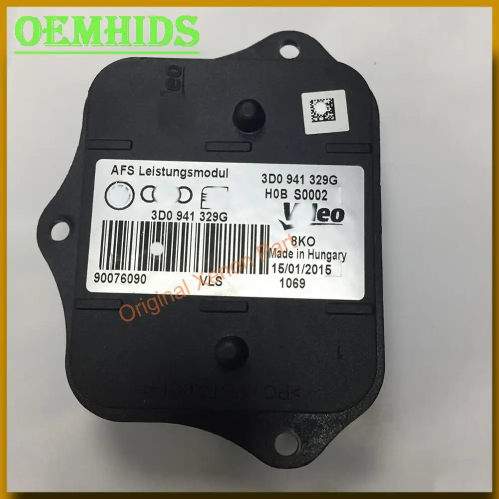 3D0941329G блок управления фар используется оригинальный OEMHIDS AFS leistungsmodul AHL AFL ECU | Аксессуары для фар авто -32813775727