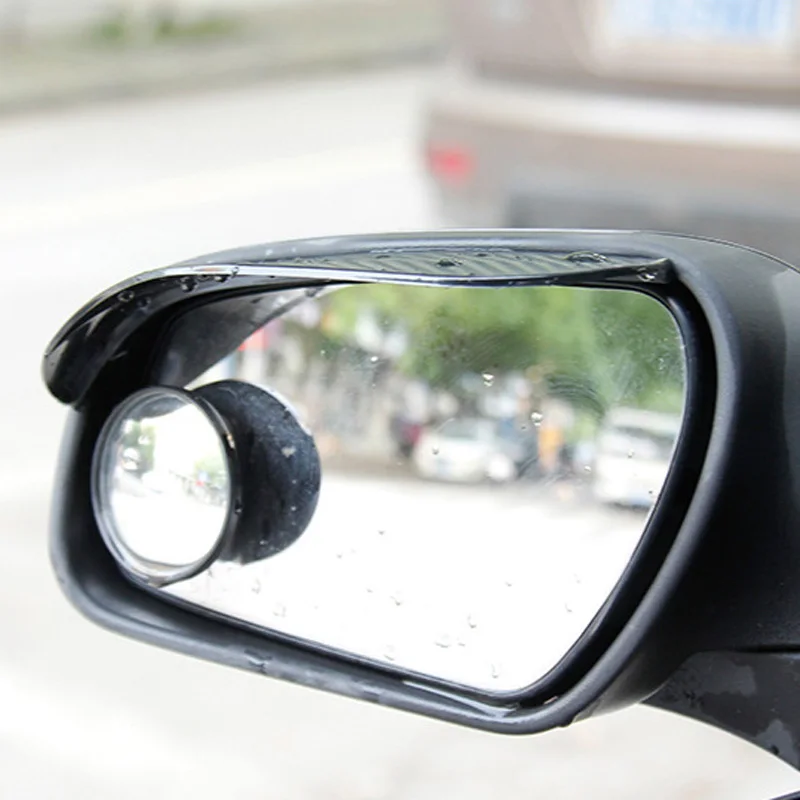 2 шт. Автомобильное зеркало заднего вида, дождевик из углеродного волокна, солнцезащитный тент для автомобиля, аксессуары 185*60 мм, Автомобильное Зеркало, дождевик