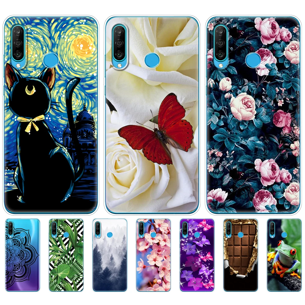 Чехол для Huawei P30 Pro чехол P30Pro мягкий силиконовый из ТПУ телефона VOG L29 ELE P 30 Lite