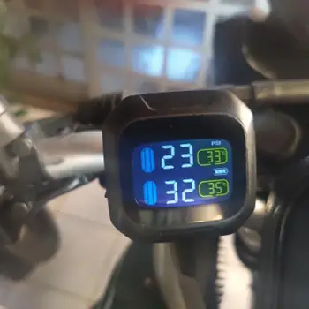 

M3-WF Wireless Motorcycle Tpms Tire Pressure Monitoring System Tpms Motorcycle Tire Pressure Sensor Fast Charging