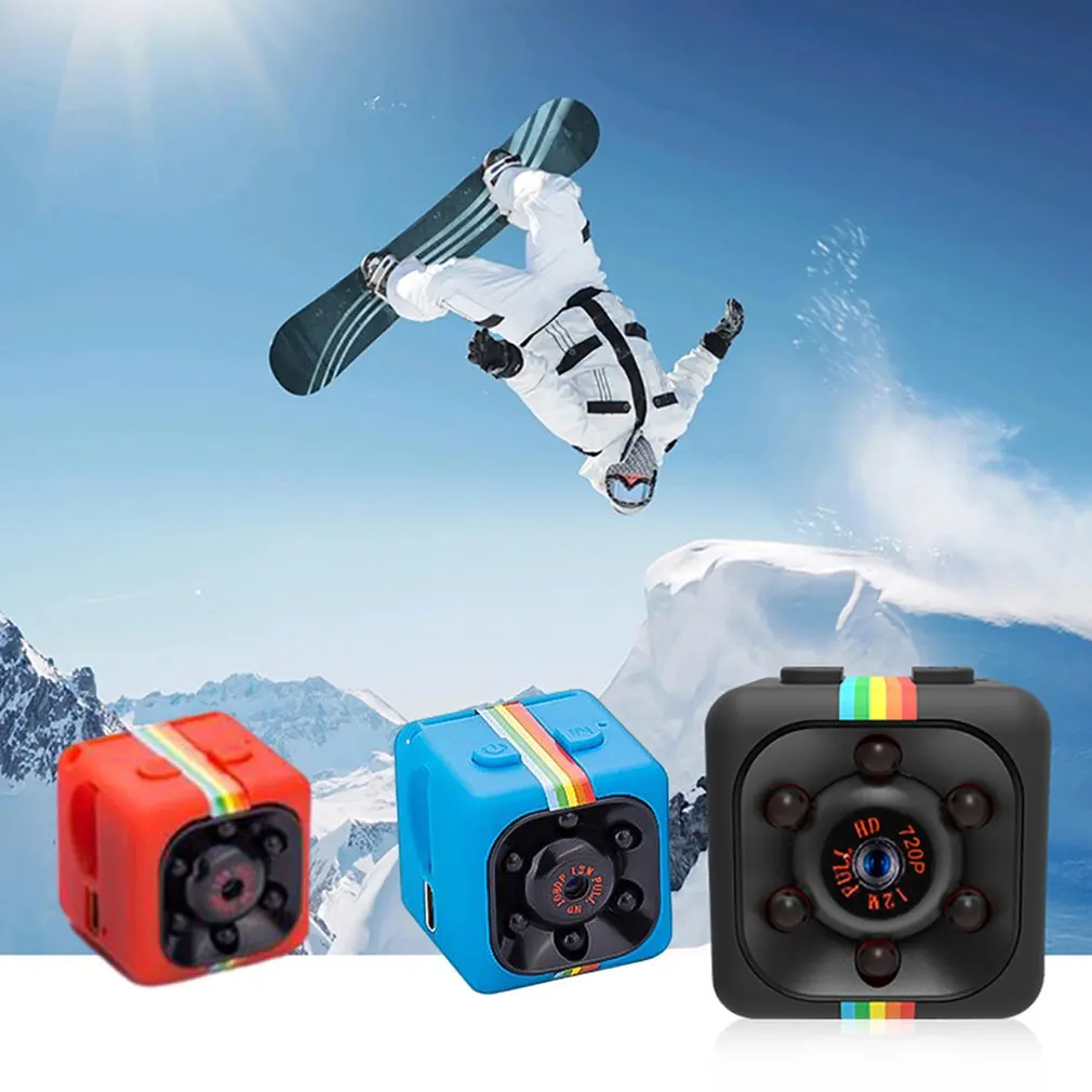 Sq11 Mini Videocamera 1080P Sensore Visione Notturna Videocamera Motion Dvr Micro Videocamera Sport Dv Videocamera Piccola Videocamera Sq 11