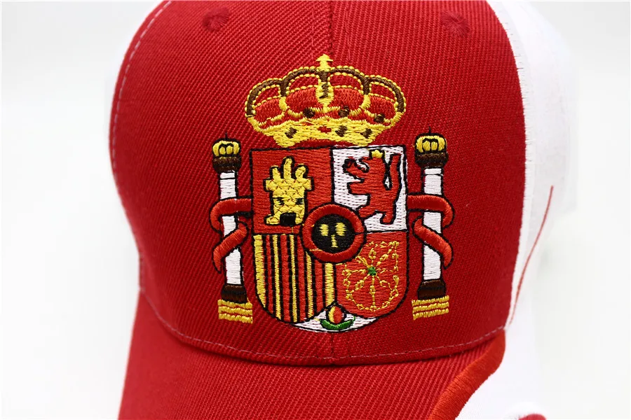 LIBERWOOD Brand hat Spain Espana Country Flag Baseball Cap Hats men female casual Sport Adjustable Cap Embroidered Spanish Gift