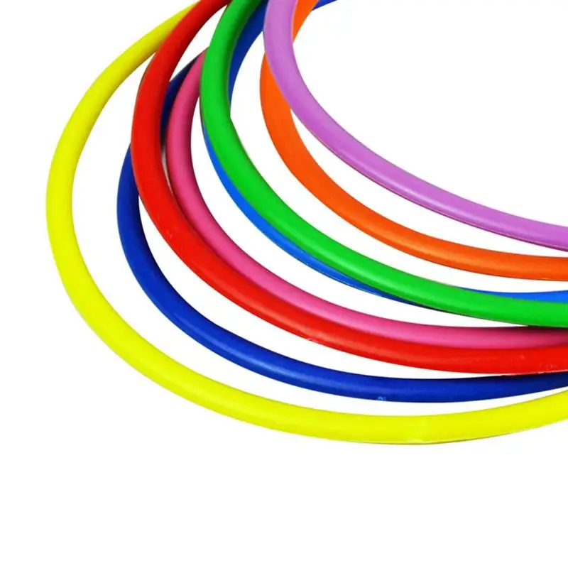 12pcs Plastic Toss Rings Kids Kids Kids Outdoor Toys Toss Game for Carnival Garden Backyard Outdoor Games (Random Color) 4