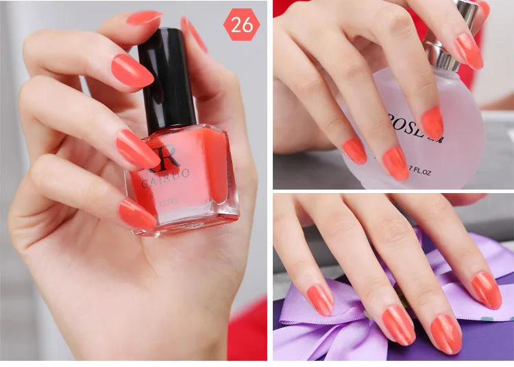 Nusx лак для ногтей серии Nail Art Vernis полуперманентный Быстросохнущий лак для ногтей для женщин стойкий высокое качество PO022