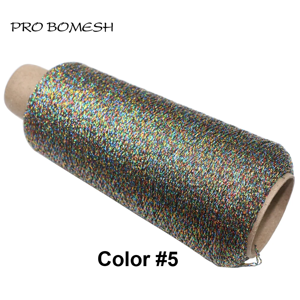 Pro Bomesh 2000 м 300D цветная металлическая декоративная Резьбовая обмотка направляющая для ремонта стержней направляющая компонент DIY стержневой строительный аксессуар