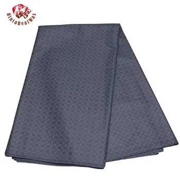 

5 Yard/Lot 100% Polyester Jacquard Dress Fabric Bazin Riche 2020 Newest Fabric for Men or Women Cloth for Sewing CS3267