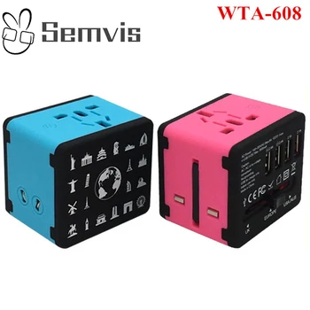 

Wta-608 Conversion Plug USB EU US AU UK Plug Conversion Plug for Digital Camera Multifunction Conversion Plugs