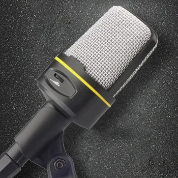 

Professional Audio Condenser Microphone Mic Studio Sound Recording With Tripod Stand Handheld Player Singing Recorder Mic