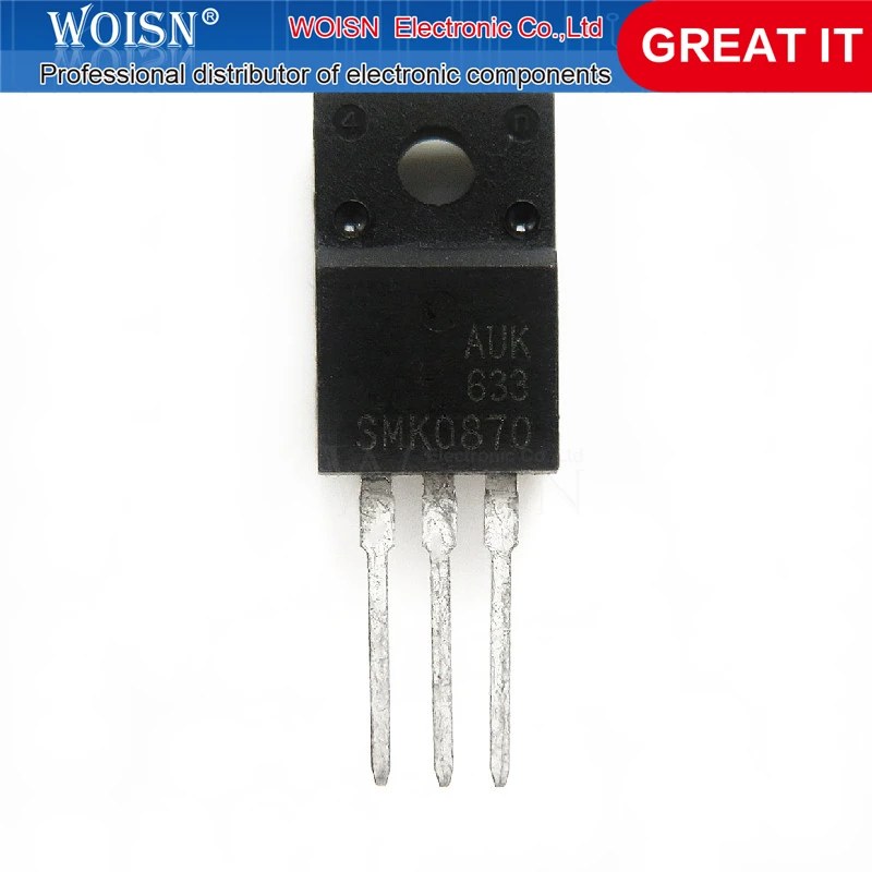 1 шт./лот SMK0870 FQPF8N70 TO-220F 700V 8A новый оригинальный в наличии | Электронные компоненты