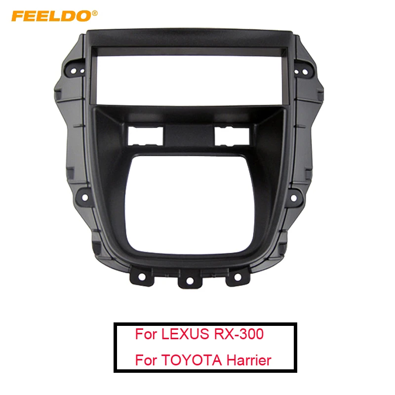 FEELDO автомобильное стерео радио Fascia рамка для Lexus RX-300 Toyota Harrier 1Din монтаж панели