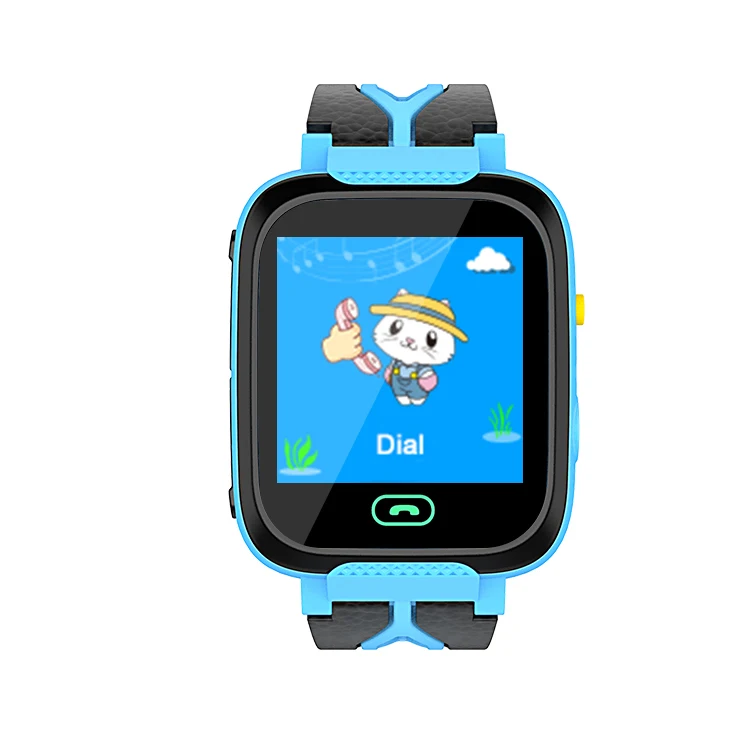 Модные Детские Смарт часы SOS для детей подарки с сенсорным экраном 1 22 дюйма LBS