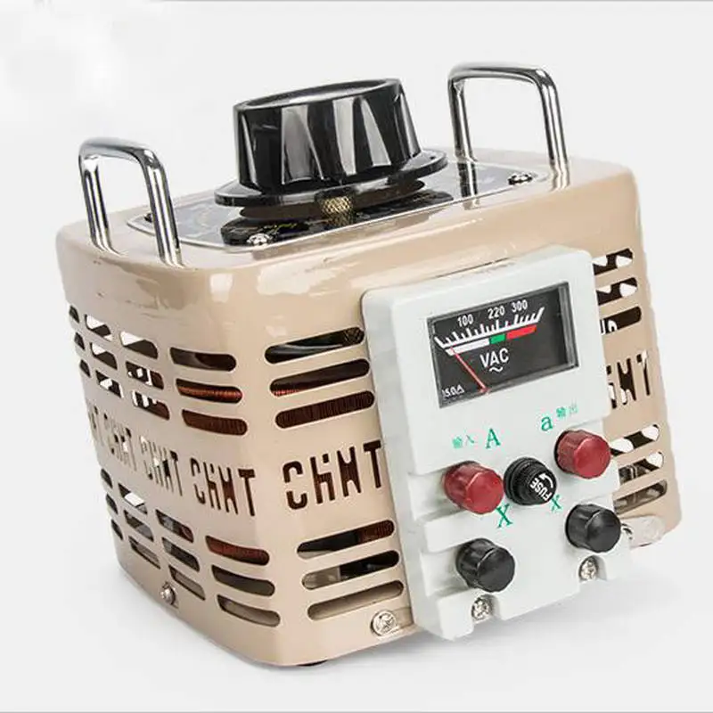

Single Phase Regulator 1000w 220v TDGC2 1kva Adjustable Contact Regulator 0-250v