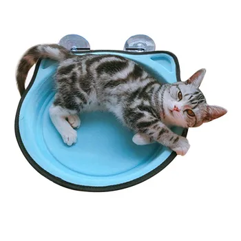 

Cute Cat Hammocks Suction Cup Mat Cat Hanging Beds Durable Pet Hammocks Lovely Kitten Mats Creative Hanging Beds Pet Products
