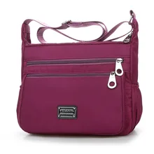 Сумка через плечо с тканевой сумкой Женская трендовая сумка из ткани Оксфорд стиль водонепроницаемая женская сумка-Оксфорд