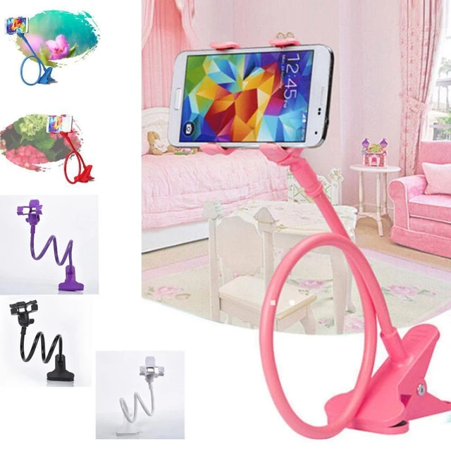 Clip de téléphone portable paresseux de bras, support flexible, clip de  table de bureau de lit, noir - Cdiscount Téléphonie