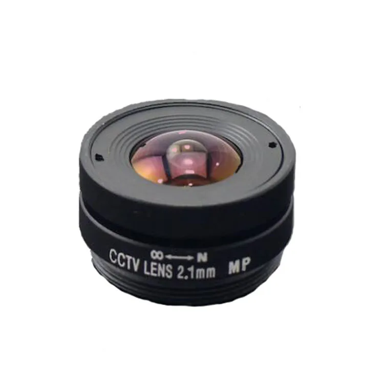 2.1 mm F1.8 megapixel wide angle CS mount fixed CCTV lens for 1/3 sensor size camera lens