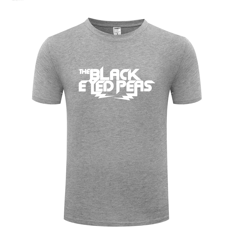 Black Eyed Peas Rock Band Men's T-Shirt T Shirt Men 2020 New Short Sleeve O Neck Cotton Casual Top Tee | Мужская одежда