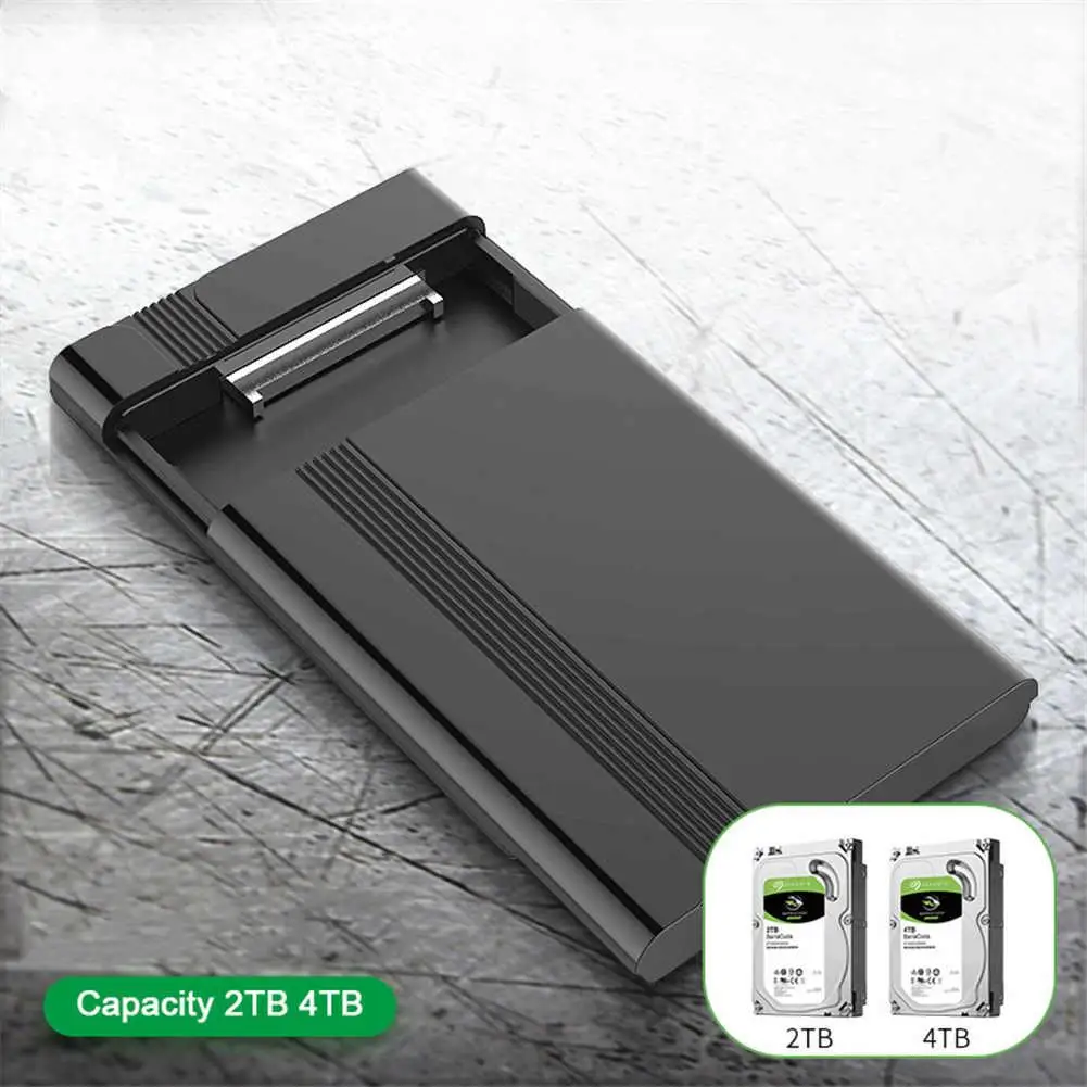 2.5in жесткого диска SATA HDD корпус серийный чехол для корпуса жесткого диска 5 Гбит/SATA к USB3.0 жесткого диска SATA адаптер жесткого диск для WIndows, Mac OS