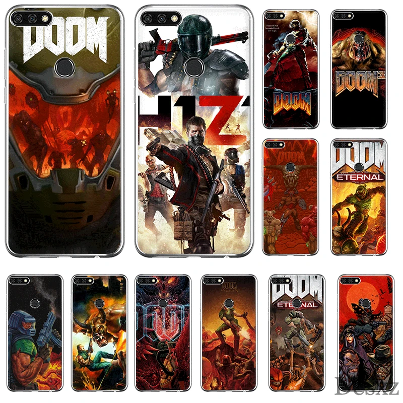 

Mobile Phone Case For Huawei Honor 7A 7C 7X 6A 8 8X 8C 9 9X View 20 Note 10 Lite Cover Doom H1Z1 Stalker Protection