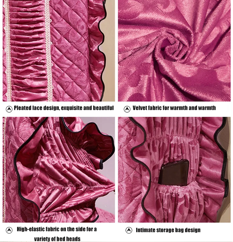 Новинка 120-220 см спинка кровати пылезащитный чехол бархатная ткань полный кровать чехол на спинку кровати кровать голова Пылезащитная ткань постельные принадлежности Декор покрывало для кровати
