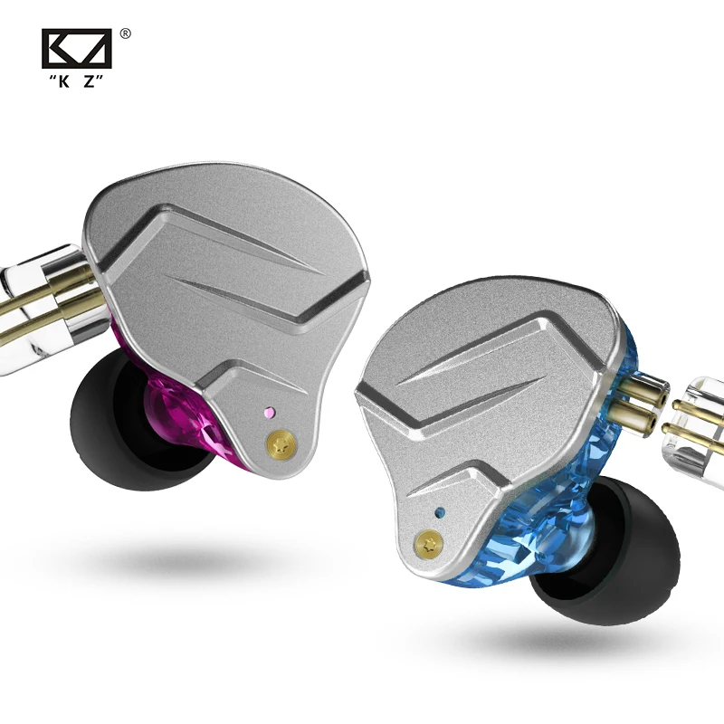 Kz-zsn Pro in Ear Headphones Tecnologia Híbrida 1ba Mais 1dd Hifi Bass Metal Headconjunto com Microfone Melhor Fone de Ouvido Monitor - Image 6