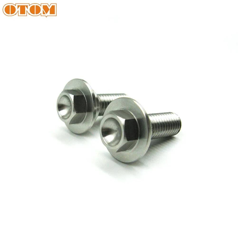 OTOM Motorcycle A State Seat Bolt Rear Seat M8*28 Stainless Steel Cushion Screw For HONDA CRF250R CRF450R 90104-MEN-A30 Pit Bike