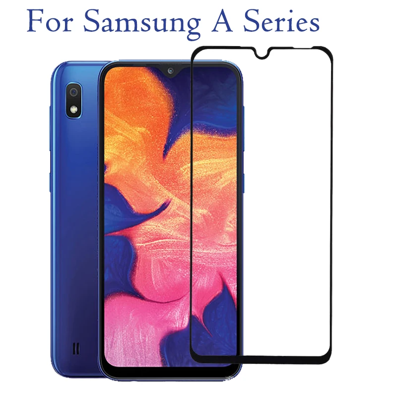 

Tempered Glass for Samsung A10 A20 A30 A40 A50 A70 Protective Glass Screen Protector for Galaxy A60 A80 A20e Safety Tremp Film