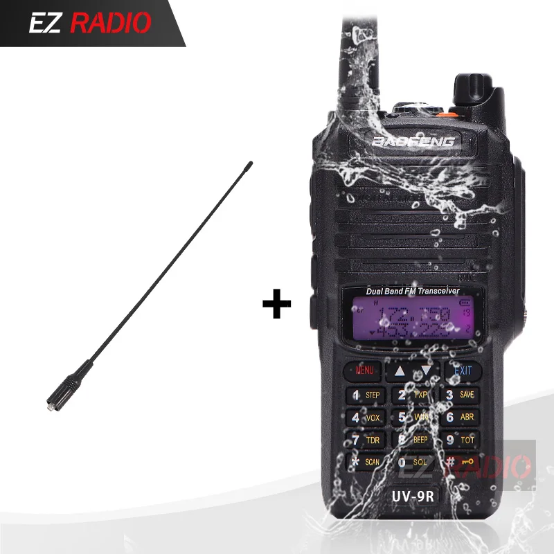 Baofeng 8 W радио UV-9R Водонепроницаемый IP67 Walkie Talkie 10 км Baofeng UV-XR GT-3WP UV-5S UV-5R WP Long Range радио для охоты - Цвет: Add NA-771