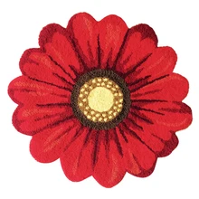 Carpet Polyester Kitchen Floor Mat Living Room Bathroom Bedroom Classical Moisture Proof Non Slip Home Decor Area Rug 3D Flower