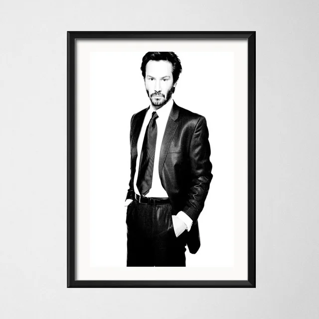 9 Keanu Ривз горячий фильм звезда актер Джон фитиль матрица художественная живопись Шелковый Холст плакат настенный домашний декор - Цвет: 9