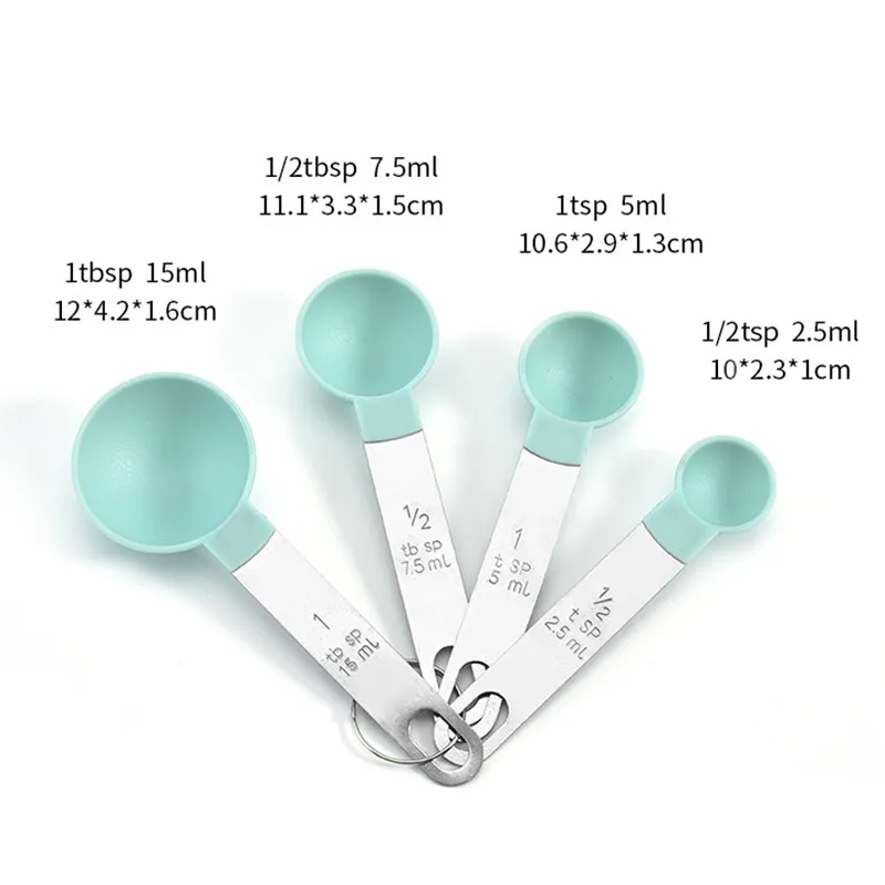 4PCS/Set Plastic Measuring Cup 5