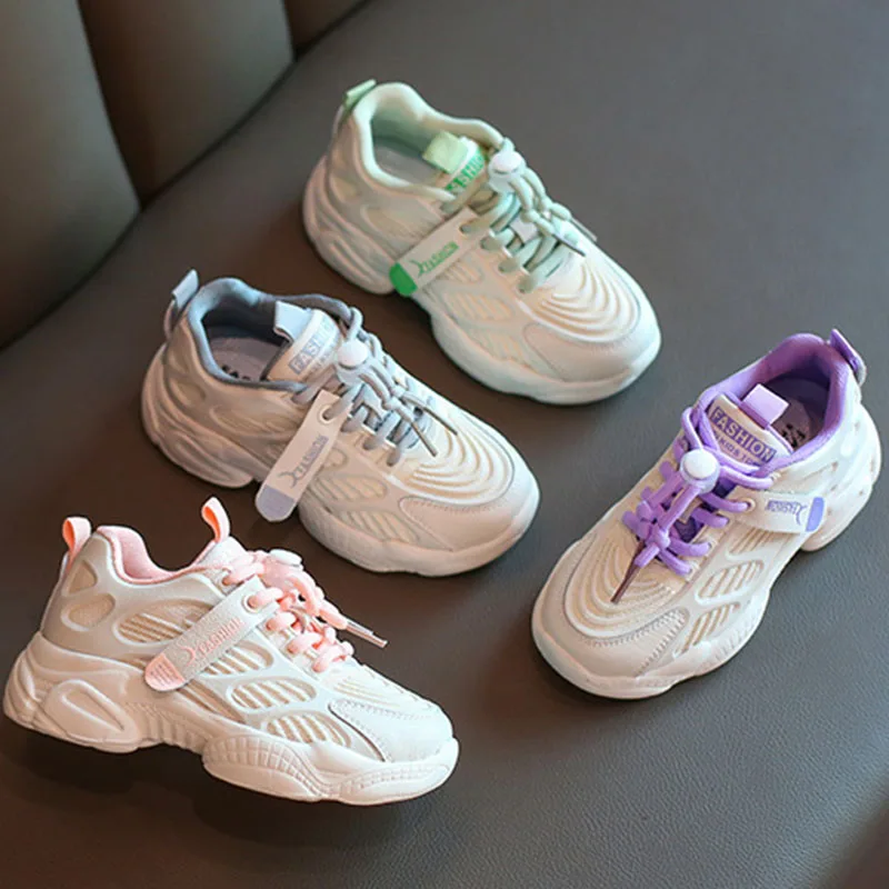 

Children's autumn fashion old shoes 2020 new girls Korean version plus velvet all-match casual shoes trendy boys sports shoes