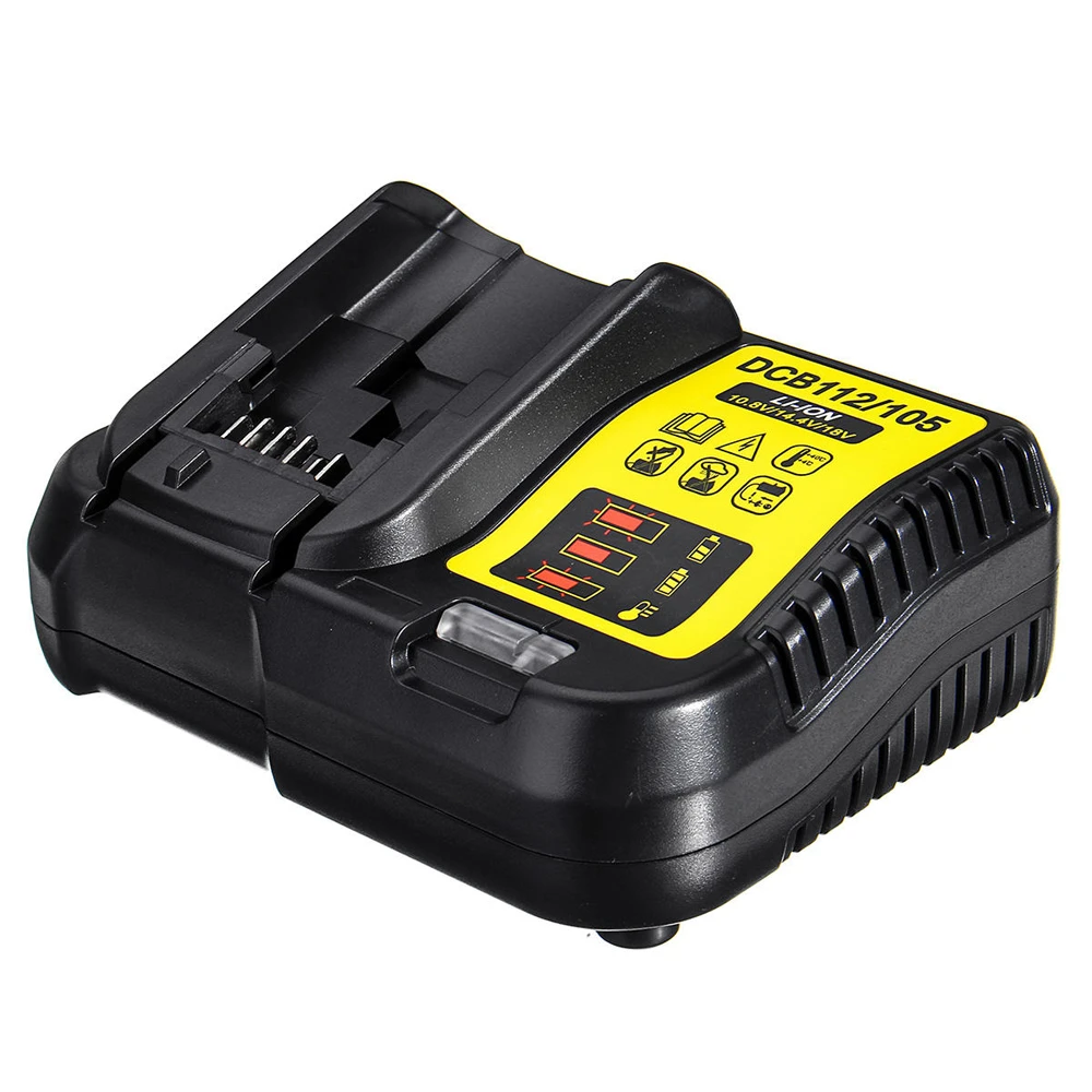 Hot Portable Mini DCB112 Replacement Li Ion Battery Charger for Dewalt 12V  14.4V 18V Lithium Cells Built in 8 Type Protection|Accesorios y piezas para  instrumentos| - AliExpress