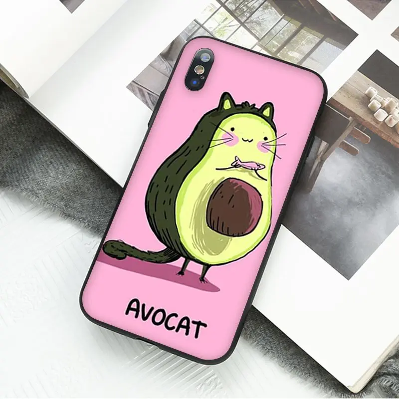 MaiYaCa милый авокадо Еда телефон аксессуары чехол для iPhone 11 Pro XS MAX XS XR 8 7 6 Plus 5 5S SE - Цвет: A9