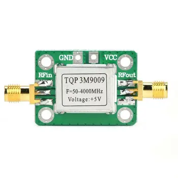 

50-4000mhz Gain 21.8db RF Low Noise Tqp3m9009 Lna Amplifier Board Signal Receiver Module 5v With Shield Dropshipping