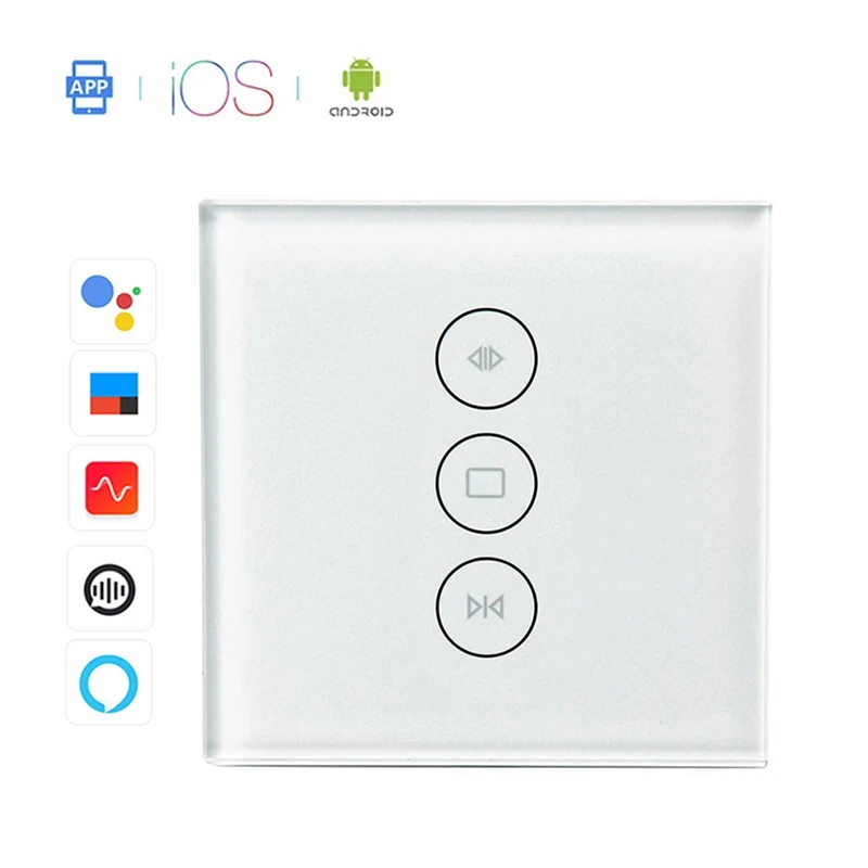 WiFi умный занавес переключатель Smart Life Tuya для электрического моторизованного занавес слепой рольставни работает с Google home