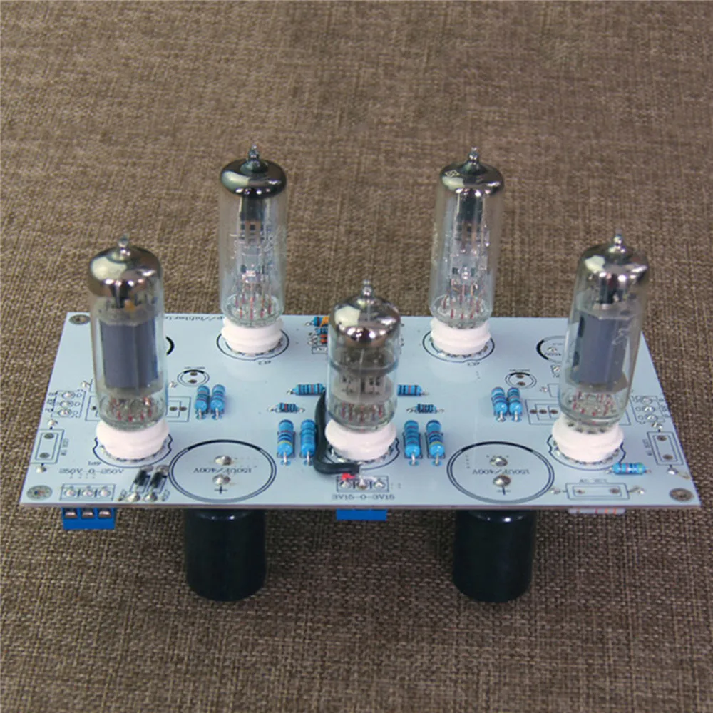 6N2/6N1 + 6P1 3W * 2 hi-fi стерео вакуумная трубка Amp печатная плата усилителя мощности 6E2