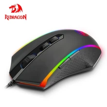 Redragon CHROMA M710 USB Wired Gaming Computer Mouse Wired 10000 DPI 8 buttons 7 color mice Programmable ergonomic For PC Gamer