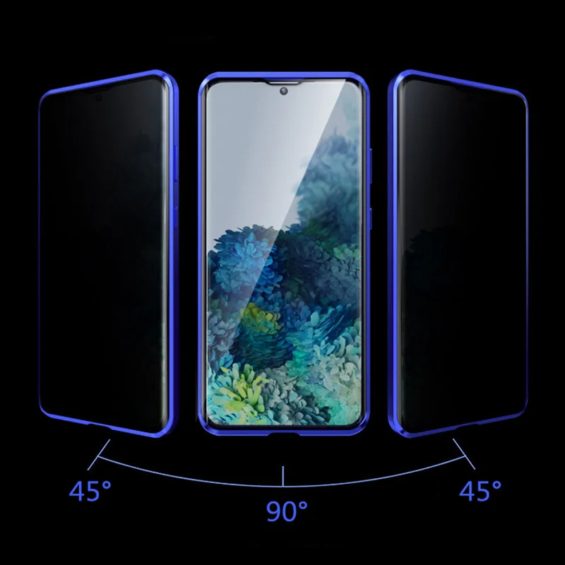 JONSNOW Magnetic Privacy Glass Case for Samsung S20 Ultra S10e S9 S8+ Note 9 Note 10 Pro A50 A71 Cases Protective Magnet Cover JONSNOW Magnetic Privacy Glass Case for Samsung S20 Ultra S10e S9 S8+ Note 9 Note 10 Pro A50 A71 Cases Protective Magnet Cover