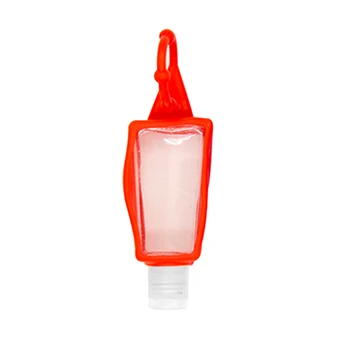 

30ml Mini Portable Empty Refillable Bottle Home Travel With Silicone Protective Case Shampoo Essential Oils Liquid Soap