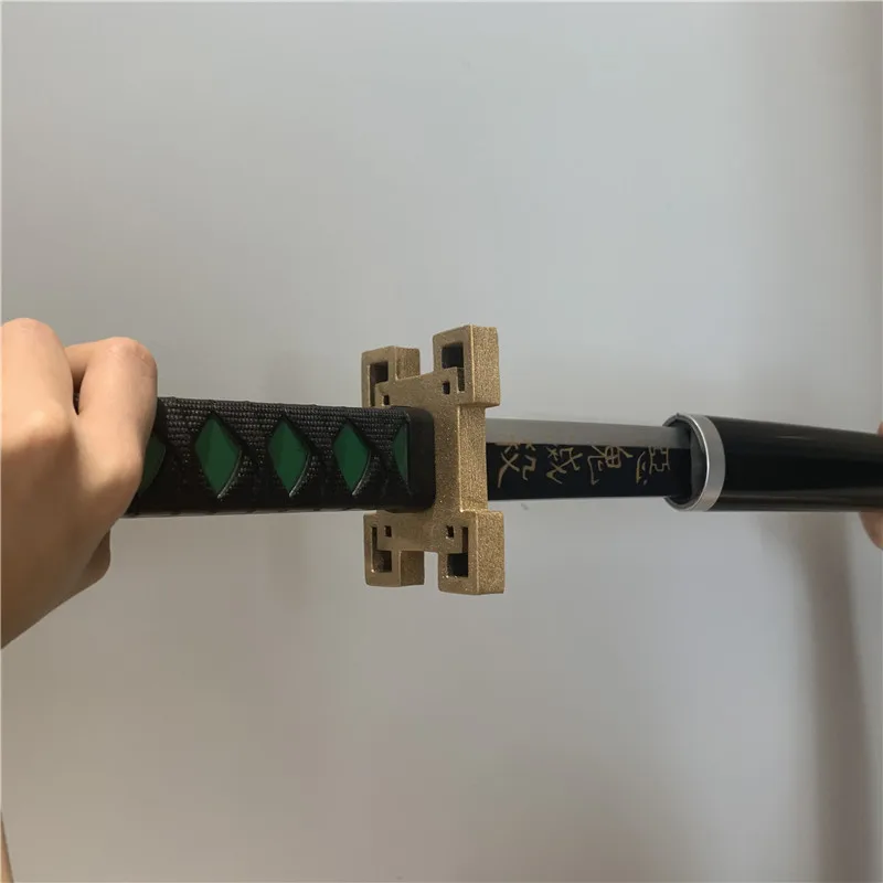 104cm Anime Sword Demon Slayer Sword Weapon Tokitou Muichirou Sowrd Cosplay 1:1 Ninja Knife PU Prop Kimetsu no Yaiba Gift