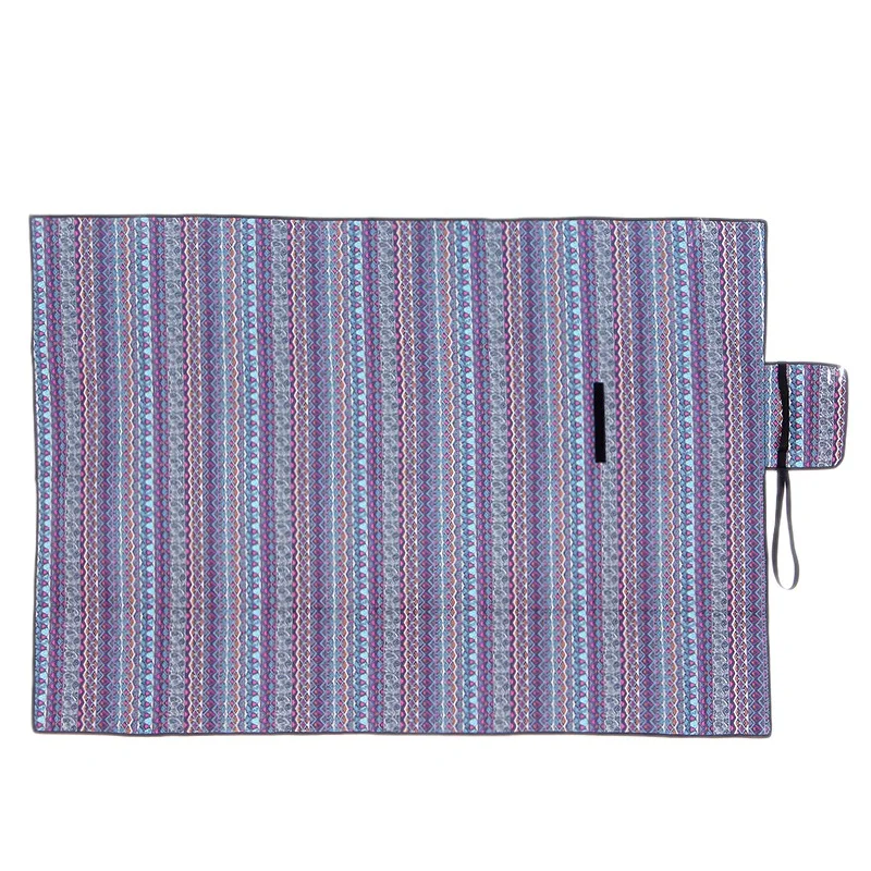 

ABUO-Outdoor Picnic Blanket Extra Large Sand Proof Waterproof Portable Beach Mat For Camping Hiking Festivals Beach Blue